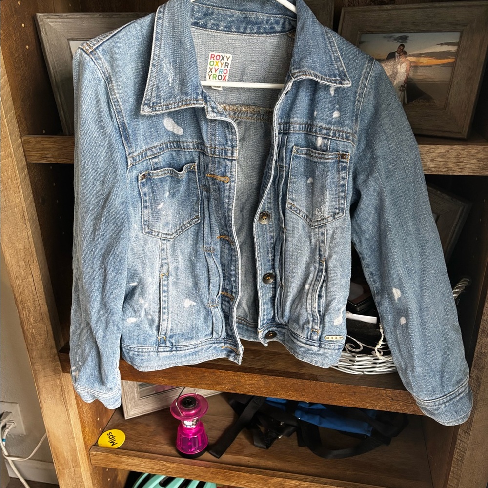 Roxy Light Blue Denim Jacket